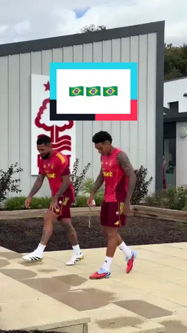 Brazilian boys 🇧🇷 #nffc #pl #PremierLeague #igorjesus #douglasluiz 