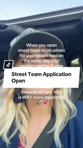 #creatorsearchinsights street team application is open for my book. There’s still time! I’ll link in my stories. Or comment “street” and I’ll send you the link. Congrats to my teachers 🍾🥂💕! #BookTok #streetteam #writertok #taylorswift 
