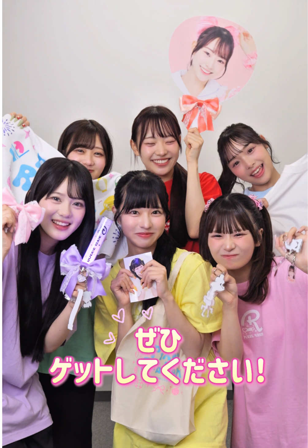 夏ワンマングッズ紹介🌻🫧ぜひゲットしてね〜🎀⟡.· #PixelRibbon #ピクセルリボン #ぴくりぼ #ゆぴえな #アイドル  🩵@葉山 雫（Pixel Ribbon）  💚@橋本 恵菜 (Pixel Ribbon)  🩷@鹿野ななみ(Pixel Ribbon)  💜@真白 美央（Pixel Ribbon）  ❤️@黒崎 萌(Pixel Ribbon)  💛 @橘 陽菜 (Pixel Ribbon) 