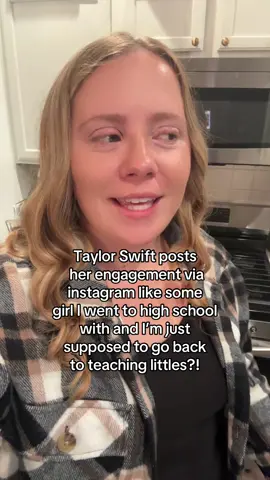 Our mother is getting married!!! #taylorswift #swiftie #adhdteacher #taylorswiftisengaged #swiftiewedding 