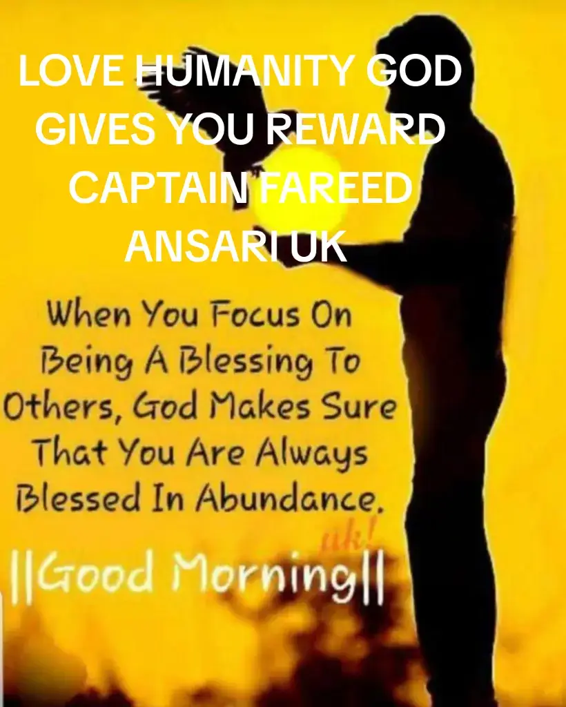 Good Morning  Fareed Ansari