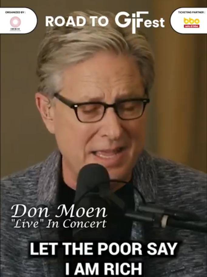 Experience a special night of worship with Don Moen. ✨🎶 Join us for an unforgettable evening on November 15, 2025 at the Sentul International Convention Center (SICC), Bogor. 🎟 Tickets will be available starting August 30, 2025 at 10.00 WIB exclusively at gifestindonesia.com or through the @bbo.co.id App. Only 4 days left to secure your tickets! Don’t miss this chance to worship and celebrate together with the legendary Don Moen 💛 Promoted by @expo.eventif #expoeventif #donmoenliveinconcert 