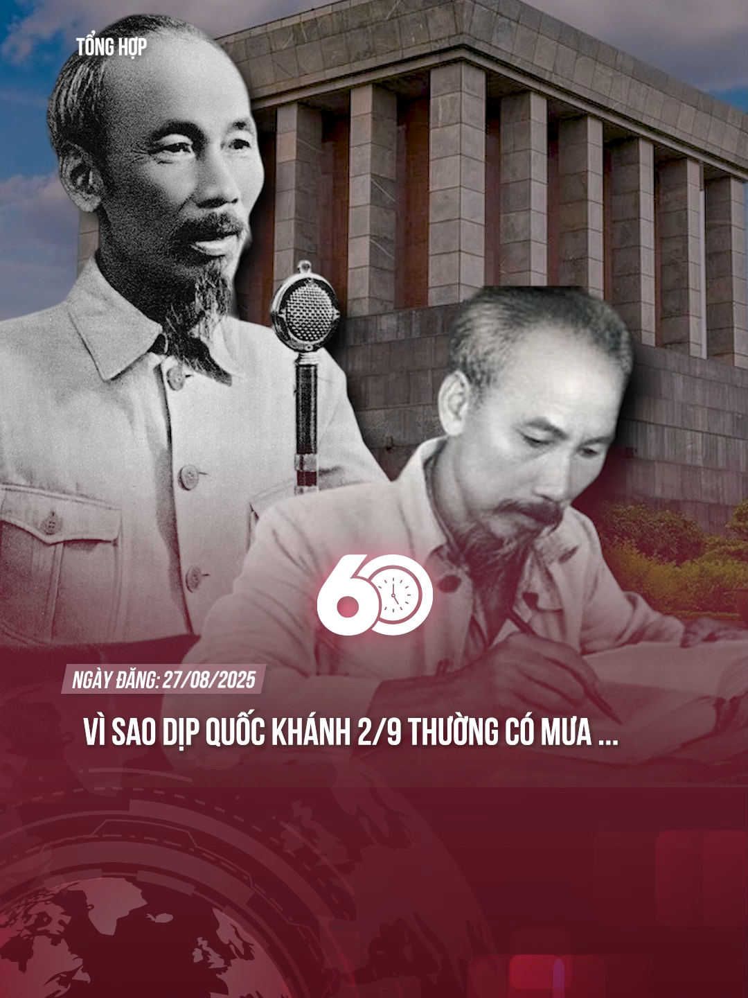NGÀY VỊ LÃNH TỤ ĐÁNG KÍNH CỦA DÂN TỘC VIỆT NAM ĐI VỀ CÕI VĨNH HẰNG, TRỜI TUÔN NƯỚC MẮT ĐỜI TUÔN MƯA 😔 #Theanh28 #tiktoknews #60giay