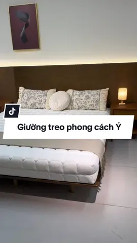 Giường treo phong cách Ý hiện đại tối giản, giường có đèn led cảm biến thông minh thẩm mỹ cao!!  #noithat  #giadungnoithat #giuongngudep #thinhhanhtiktok #viral 