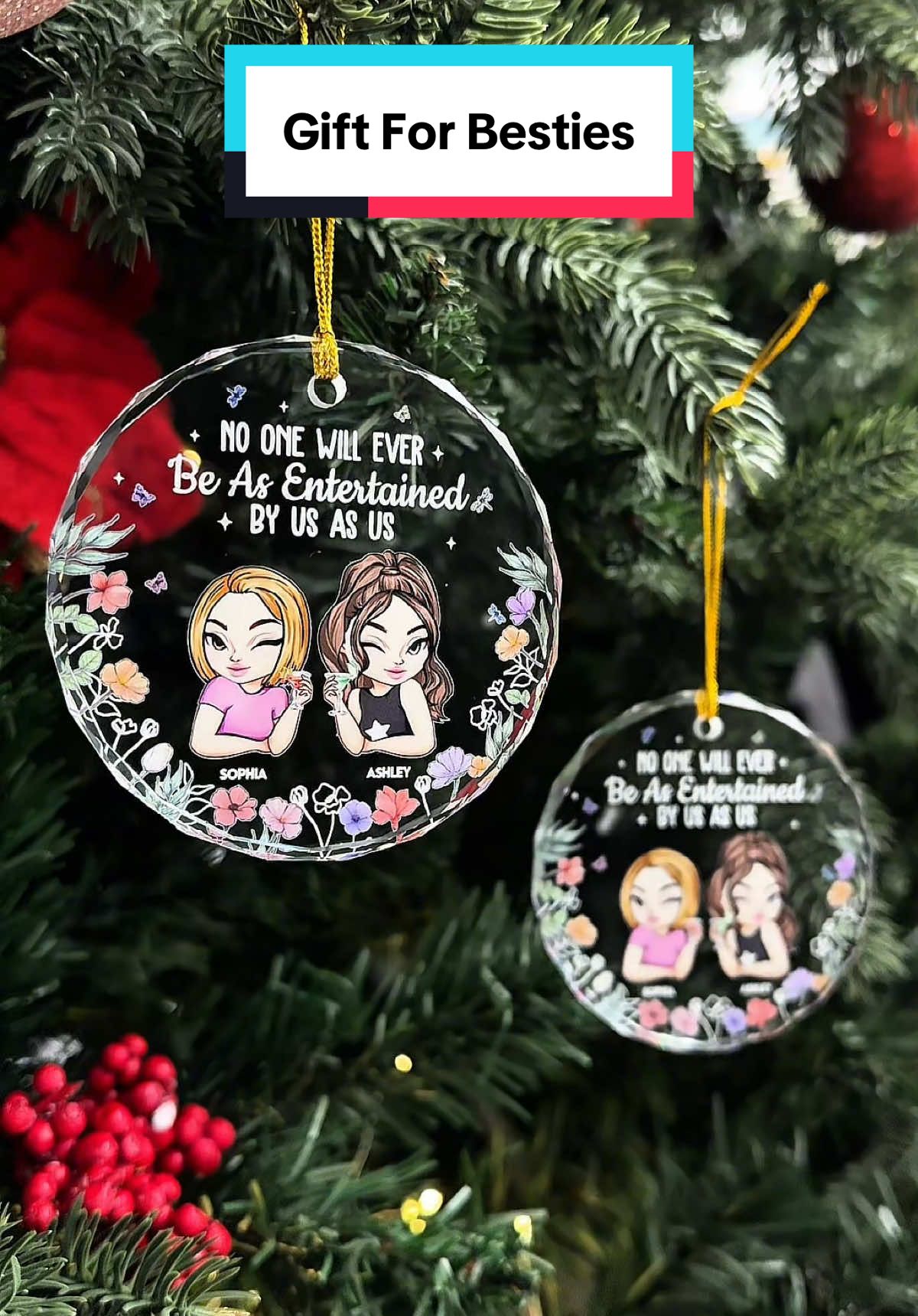 A cheeky ornament for your never-ending laughs together 🤩😂 #macorner #ornament #besties #friendshipgoals #christmasgift