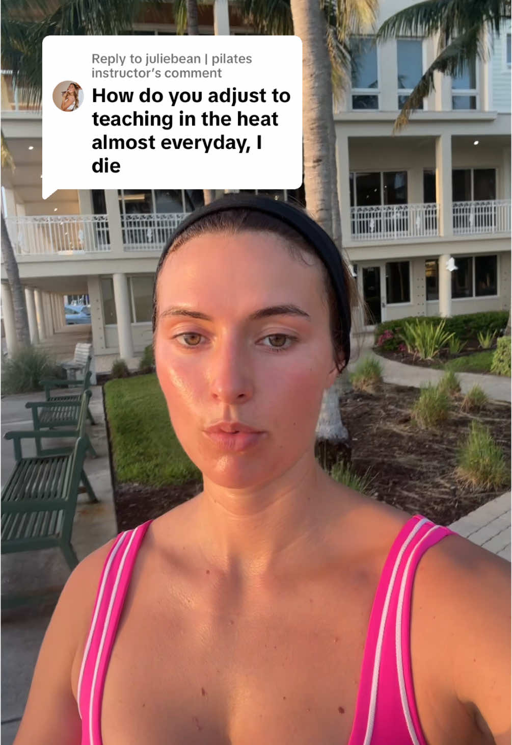 Replying to @juliebean | pilates instructor 