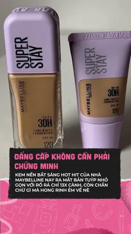 Dạng tuýp nhỏ gọn siu hợp mang đi du lịch lun #clbeauty #clmedia #celebnetwork #beauty #BeautyTok #goclamdep #trending #hot #maybelline #superstaylumimatte