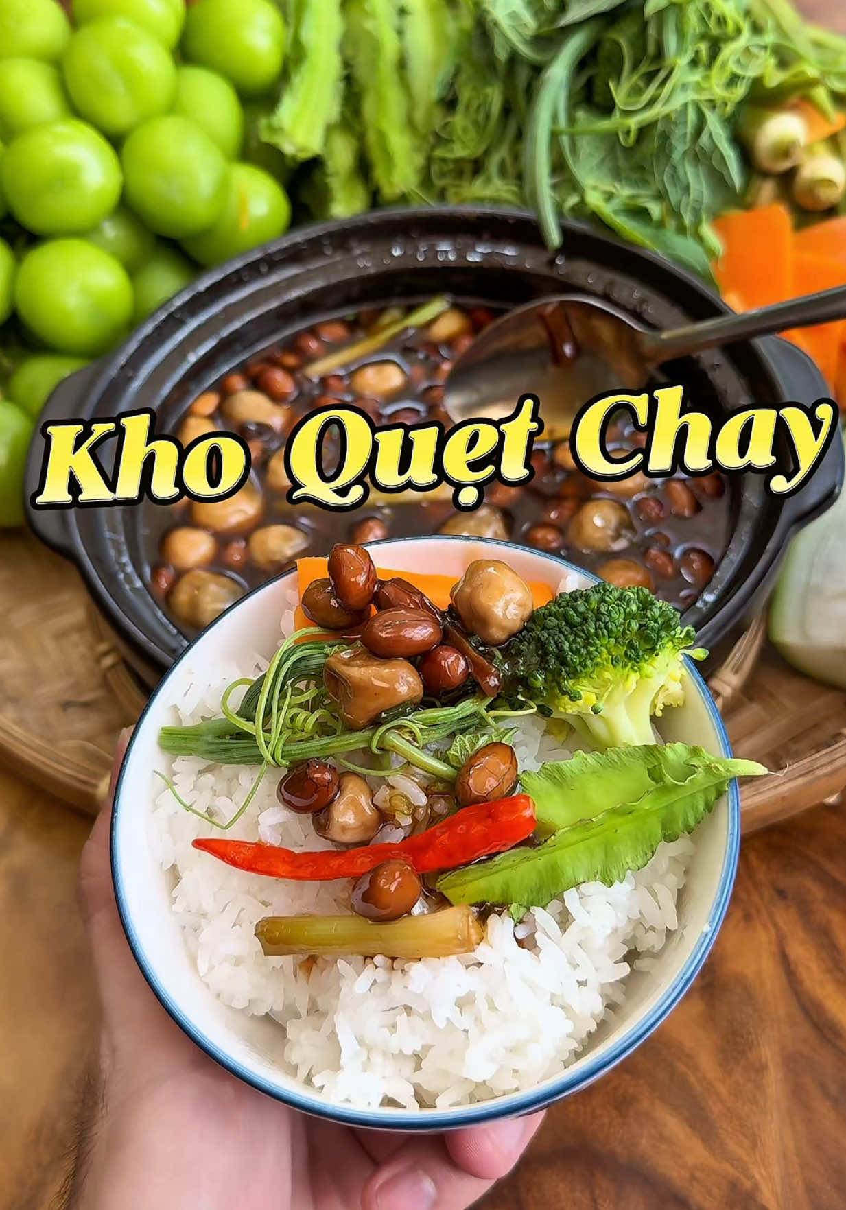 Kho Quẹt Chay thanh đạm nhẹ nhàng ngay tại nhà :)))   #vũthị🔥 #LearnOnTikTok #fyp #thichcay #khoquetchay 