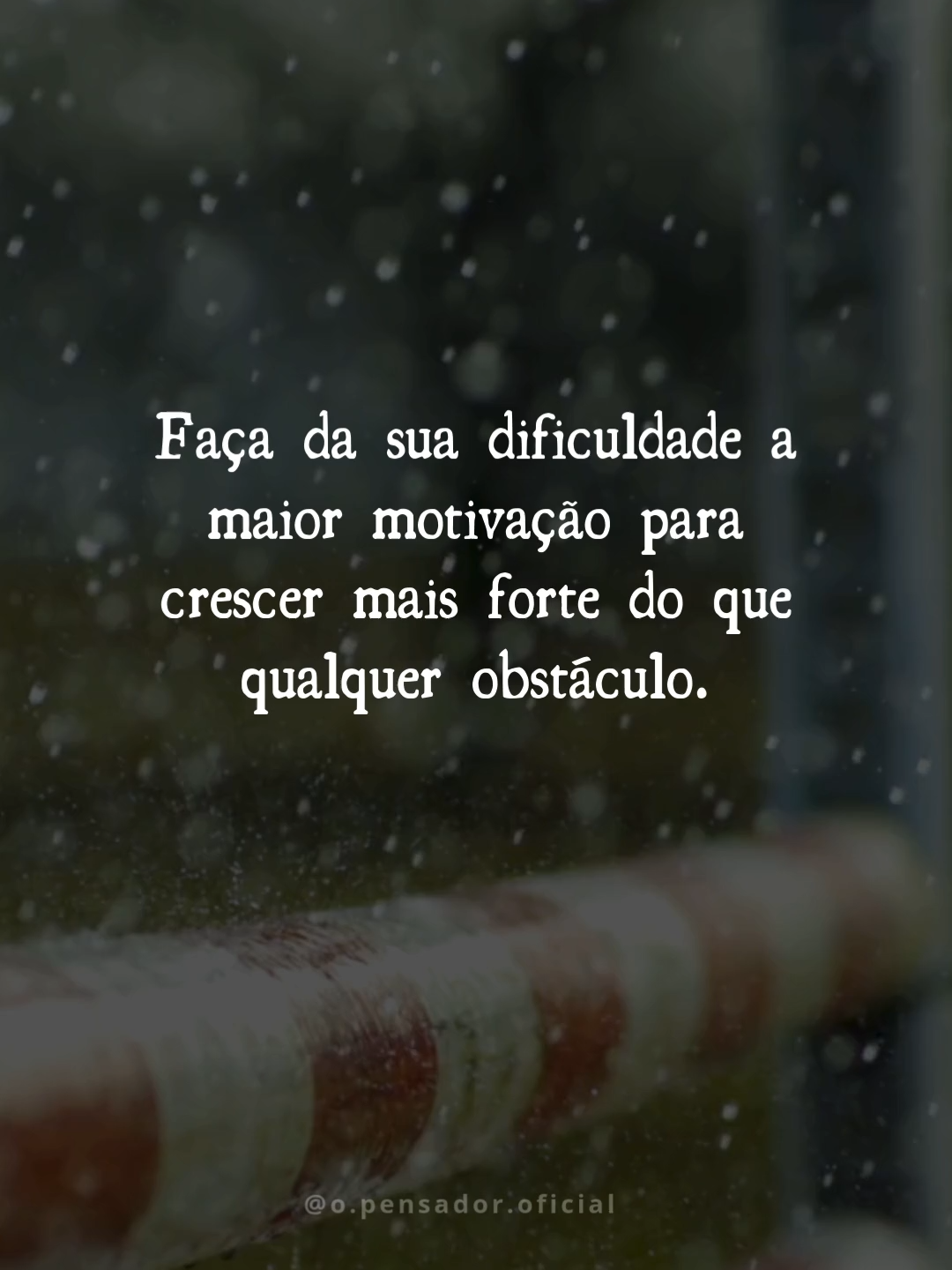 Faça da sua dificuldade a maior motivação. 💪 Cada desafio é um convite para se superar, aprender e descobrir a força que você nem sabia que tinha. 🔥 Qual dificuldade hoje vai se transformar na sua motivação?   #pensamentos #pensador #frasesfortes #reflexão #pararefletir