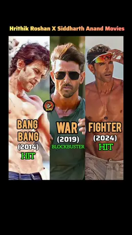 🎬 Hrithik Roshan & Siddharth Anand = Blockbuster Duo 💥 . . From Bang Bang to War and now War 2, their movies always set the box office on fire 🔥 . . 👉 Drop a ❤️ if you love this power-packed pair! . . 👉 Which movie is YOUR favorite from this collaboration? Comment below ⬇️ . . . #FeelFilmy #HrithikRoshan #GreekGod #SiddharthAnand #HrithikRoshanSiddharthAnand #SiddharthAnandMovie #BangBang #War2 #War2Movie #WarMovie #FighterMovie #HrithikFighter #BestActorDirector #War2HrithikRoshan #HrithikRoshanActor #HrithikRoshanMovies #HrithikRoshanFilm #HrithikRoshanWar2 #Bollywood #ActionMovies #BlockbusterDuo #Shorts