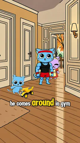 mommy has a tuesday friend 😋 #animation #digitalart #catmemes #funnysong #skit 