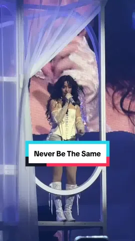 Never Be The Same - Camila Cabello in Melbourne #camilacabello #yourscworldtour #concert #melbourne #neverbethesame 