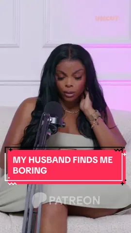 EP.291 - Now streaming exclusively on Patreon 🚨  One year into marriage, and her husband says living with just her would be “too quiet and boring”? 🥹 Any words of encouragement or advice for our dear sister?  Drop them below ⬇️  #uncutpod #fyp #podcastclips #aita #marriage #dating #dilemma 