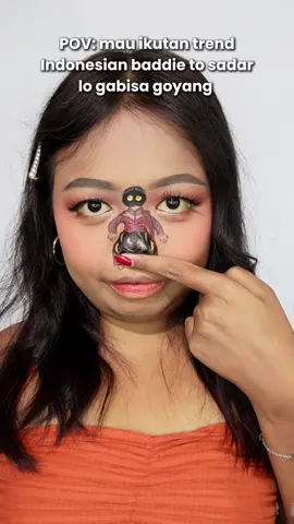 @Niken Salindry Reall ijin gambar di idung yaaaa #indonesianbaddie 