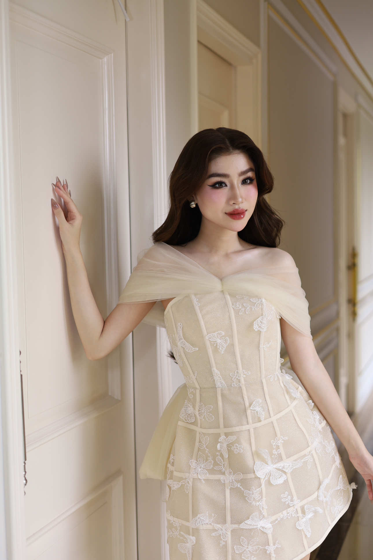 Khôi Nguyên với layout búp bê trong phần thi Grand Chat tại Miss Grand Vietnam 2025 #MissGrandVietnam #Nguyenngockhoinguyen #MissGrandVietnam2025 #SBD165 #MGVN 