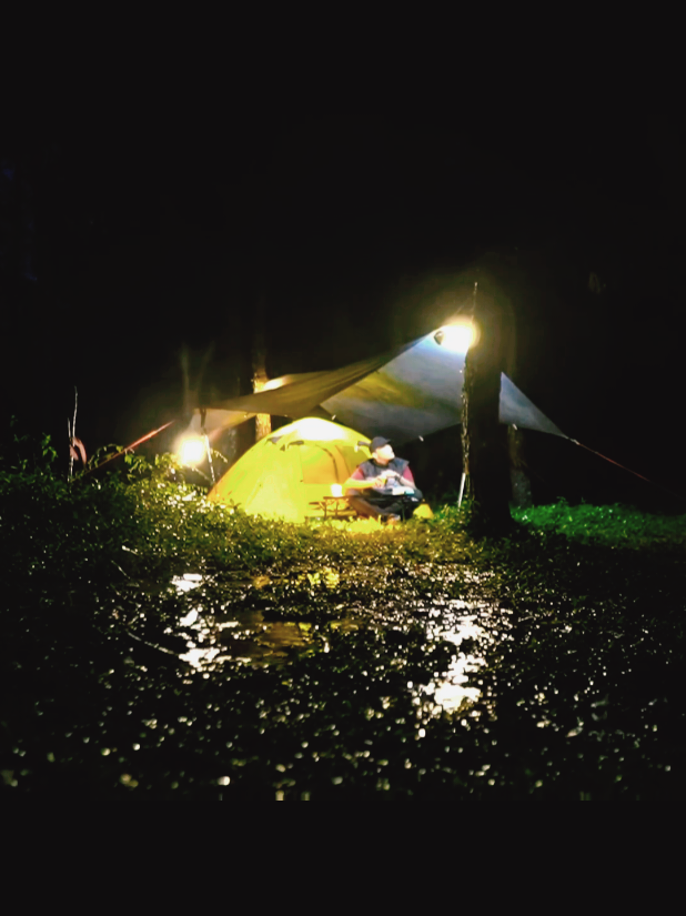 camping in rain ASMR  camping in heavy rain forest  #campingtips #campinglife #unitedkingdom #cozivibes #raincamping 