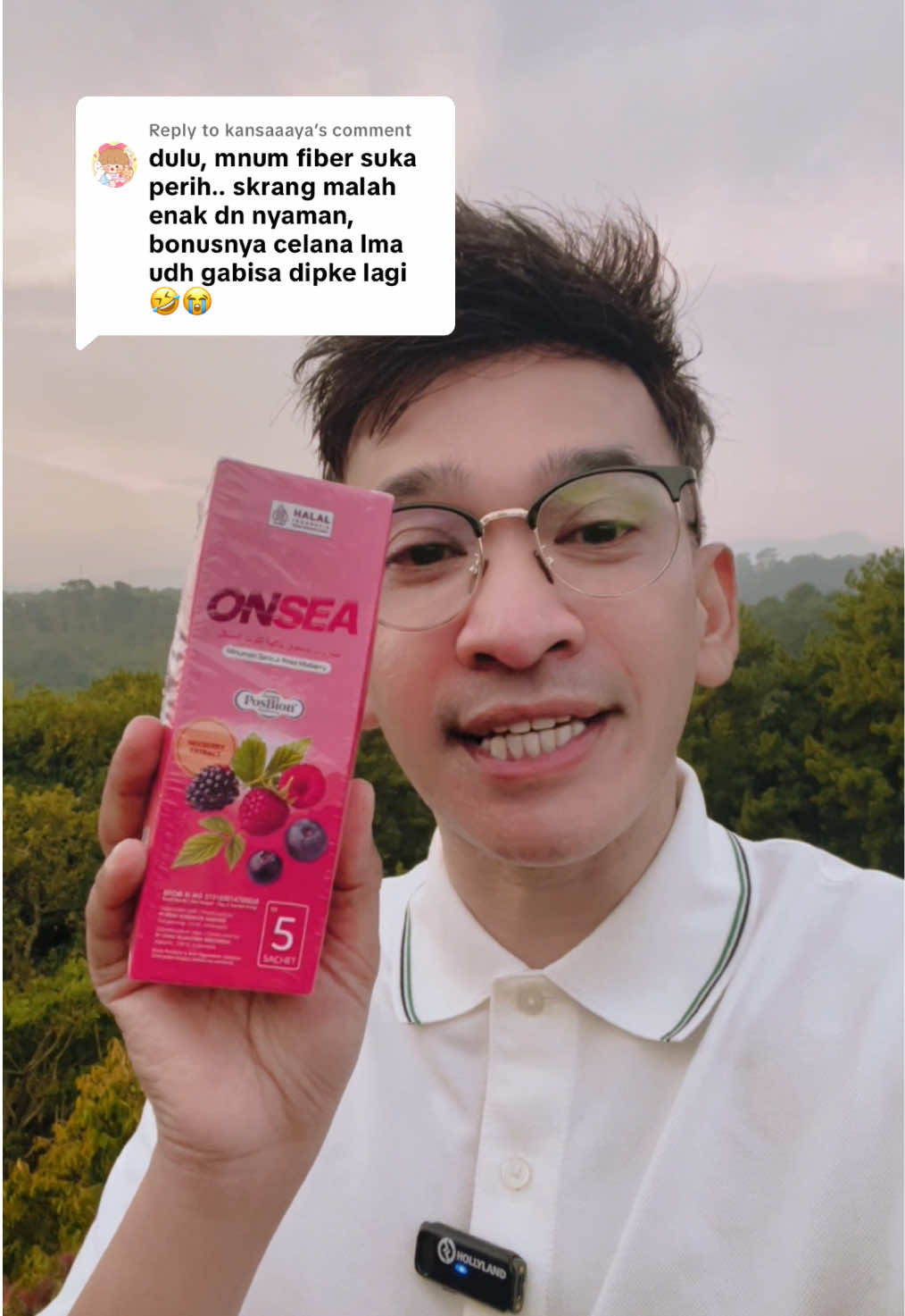 Replying to @kansaaaya nahh kan udah aku bilang, ini diaa @Onsea by Ruben Onsu kalian bisa langsung ambil ya atau kepoin sosial media nya guys..