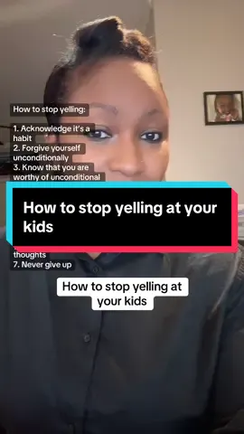 How to break the cycle of yelling at your kids. #yelling #habits #parenting #triggers #actionsteps #parentinghelp #fyp #foryou 