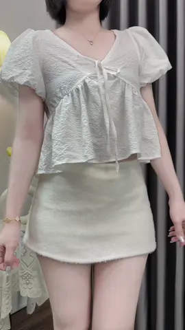 Áo kiểu xinh #xuhuong #xuhuongtiktok #thoitrangnu #outfit #outfitideas 