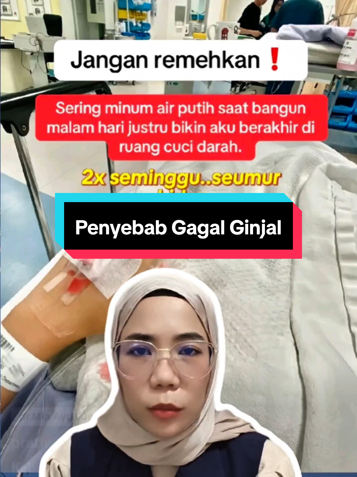 Beberapa penyebab gagal ginjal mohon izin #stich @pratiwiponuman_ #gagalginjal  #gagalginjalkronis  #cucidarah 