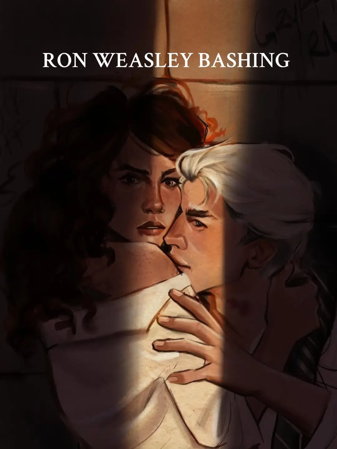 Forgive me father for i have sinned     .                                                                                        .                                                                              #dramione #dracomalfoy #hermionegranger #ronweasleybashing #dron Art: minaloganart