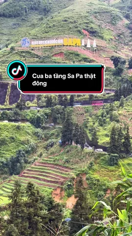 P208. Mời bạn đến với Sa Pa. Cua ba tầng thật đông vui #ruongbacthang #riceterrace #dulich #dulichsapa #sapa 
