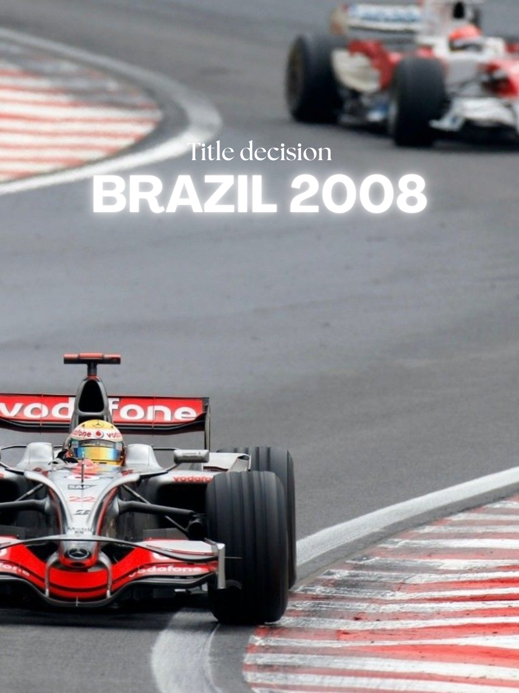 Championship decision in 2008 in Sao Paulo #F1 #f1tiktok #lewishamilton #title #BrazilF1  Video Credit : @f1 and other users