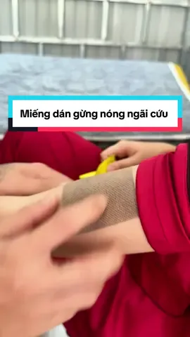 Miếng dán gừng tươi Ngãi cứu #tiepthanthien #xuhuong #miengdanngaicuu 