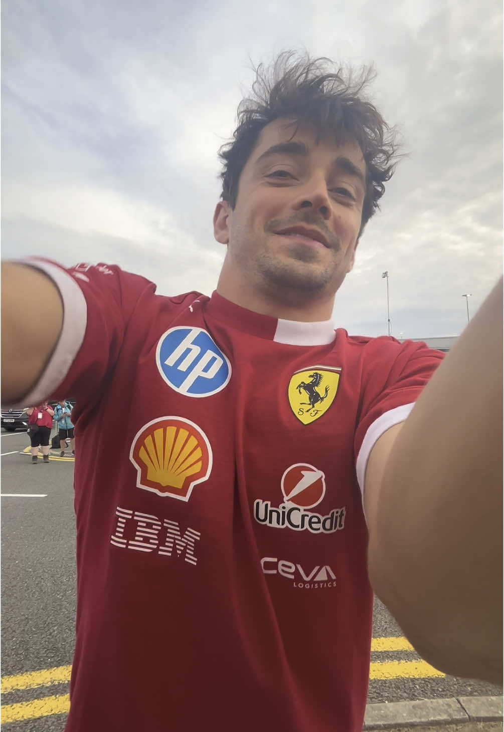 About time I stopped gatekeeping this video from Silverstone✨ #charlesleclerc #f1 #ferrari #fyp 