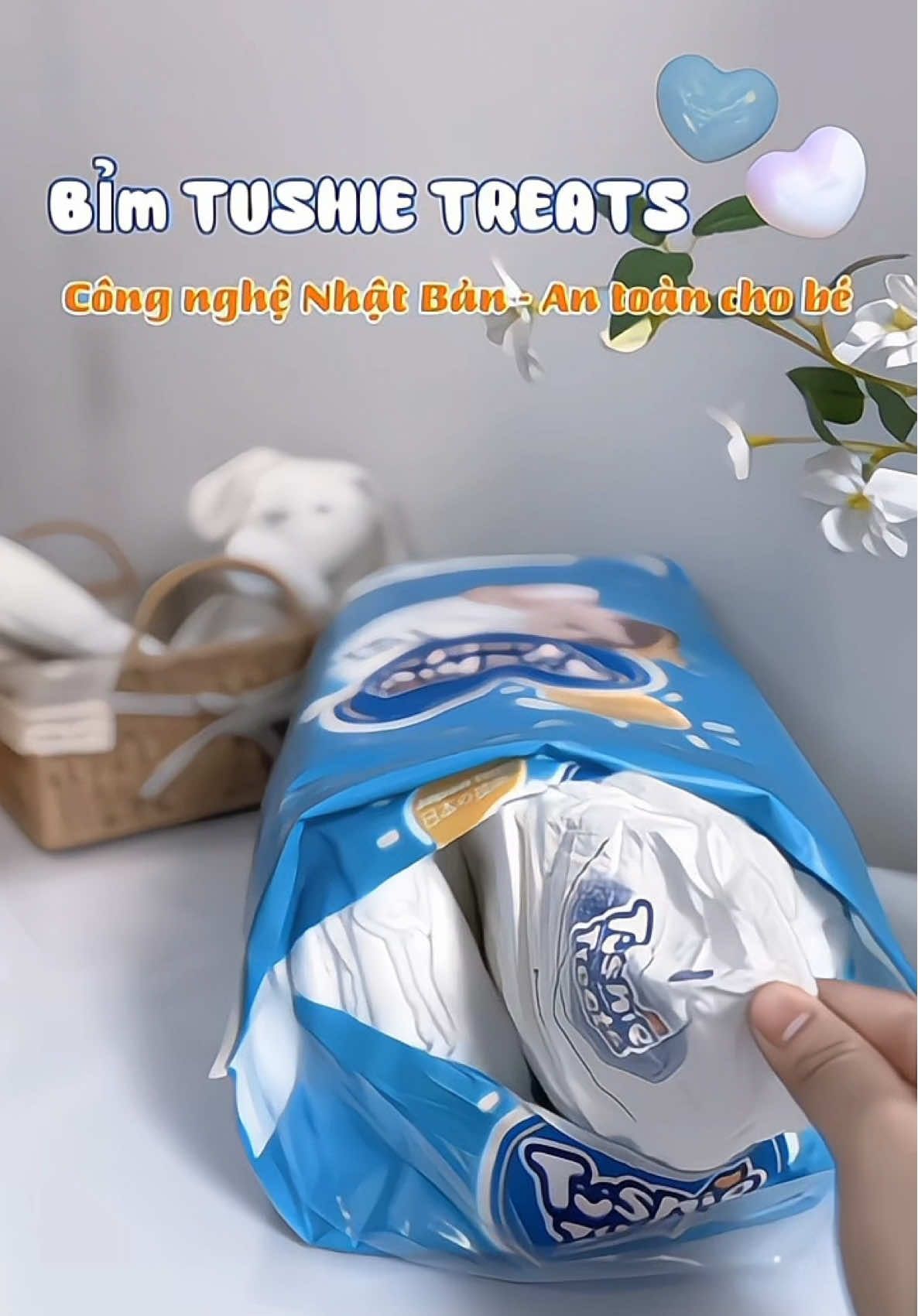 + 1 em bỉm giá hạt dẻ nhưng chất lượng okla lắm nè mấy bà ơi! #becutoi #bimchobe #bimtushietreats #tushietreats #xuhuong 