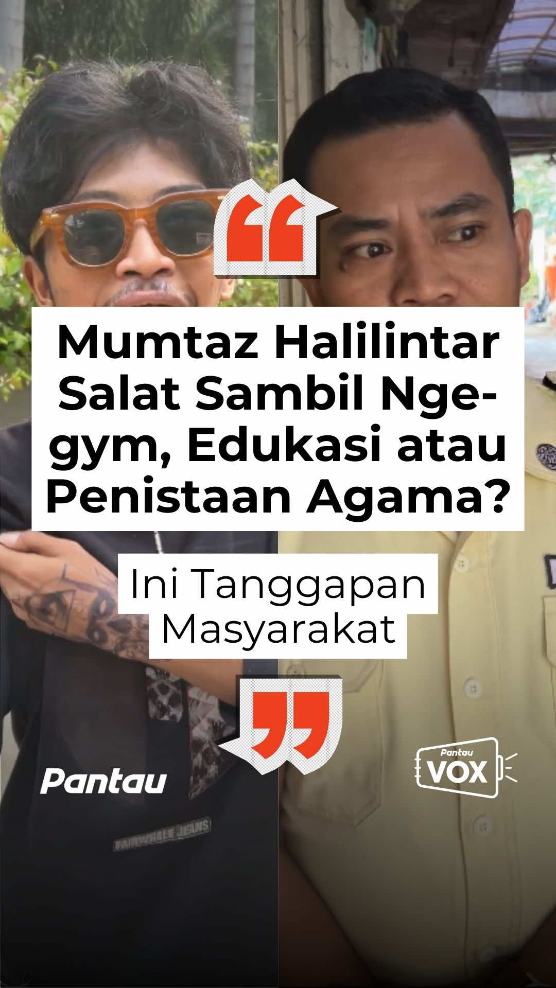 Lagi rame banget nih video Muntaz Halilintar yang nge-gym pakai gerakan salat! Mulai dari rukuk, sujud, duduk hingga salam dipraktekin semua di gym. Ada yang bilang ini edukasi, karena salat juga bisa dianggap sebagai olahraga. Tapi ada juga yang marah, bilang ini udah kelewatan dan bisa dianggap menistakan agama.  Menurut kalian, ini kreatif edukatif atau justru melecehkan hal yang sakral? #fyp #viral #kontroversi #edukasiataupenistaanagama #muntazhalilintar      