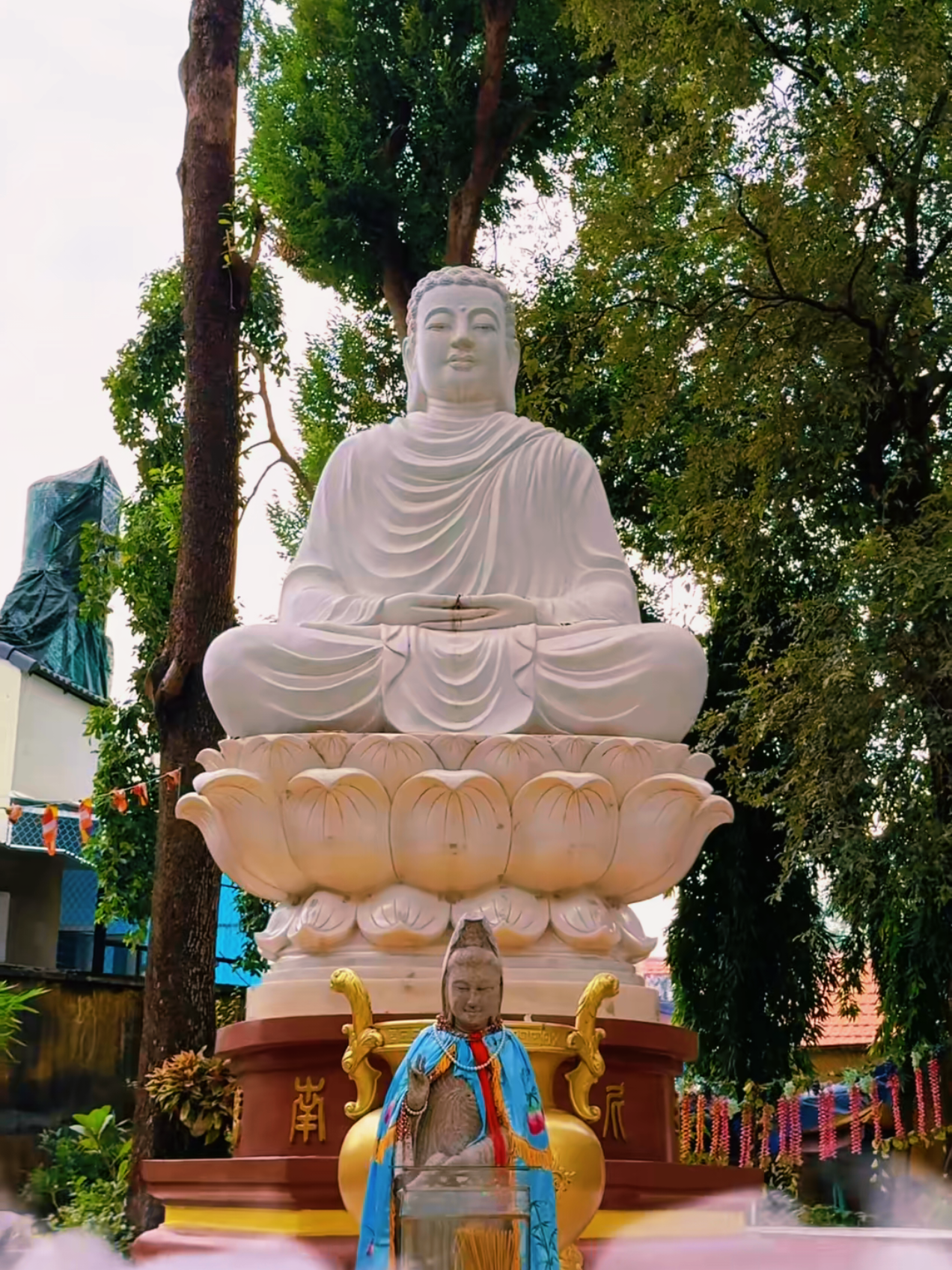 Chùa Khánh Hội Tọa Lạc Tại Tỉnh Bình Dương #canhđepthiennhien #canhđepthiennhien 