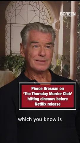Pierce Brosnan says it was 