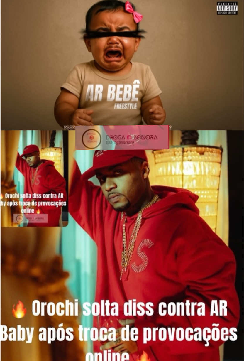 🔥Orochi solta diss contra AR Baby após troca de provocações online Depois de alguns dias de alfinetadas nas redes sociais, orochi lançou uma diss direta para euarbaby, com produção assinada por portugalnobeat Em um dos trechos mais marcantes, Orochi dispara: 