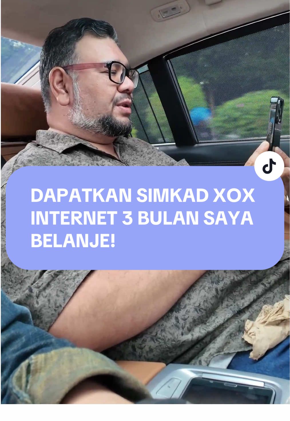 Internet 3 Bulan saya belanje! Harap usaha ni dapat bantu korang walau sikit 💪  Jangan lepaskan peluang ni guys!  📲 Dapatkan simkad XOX boleh terus grab dekat link bio 😍 ❤️  #cikgushaariofficial #kongsirezeki #cikgushaarikongsirezeki #simkadxox #fyp 