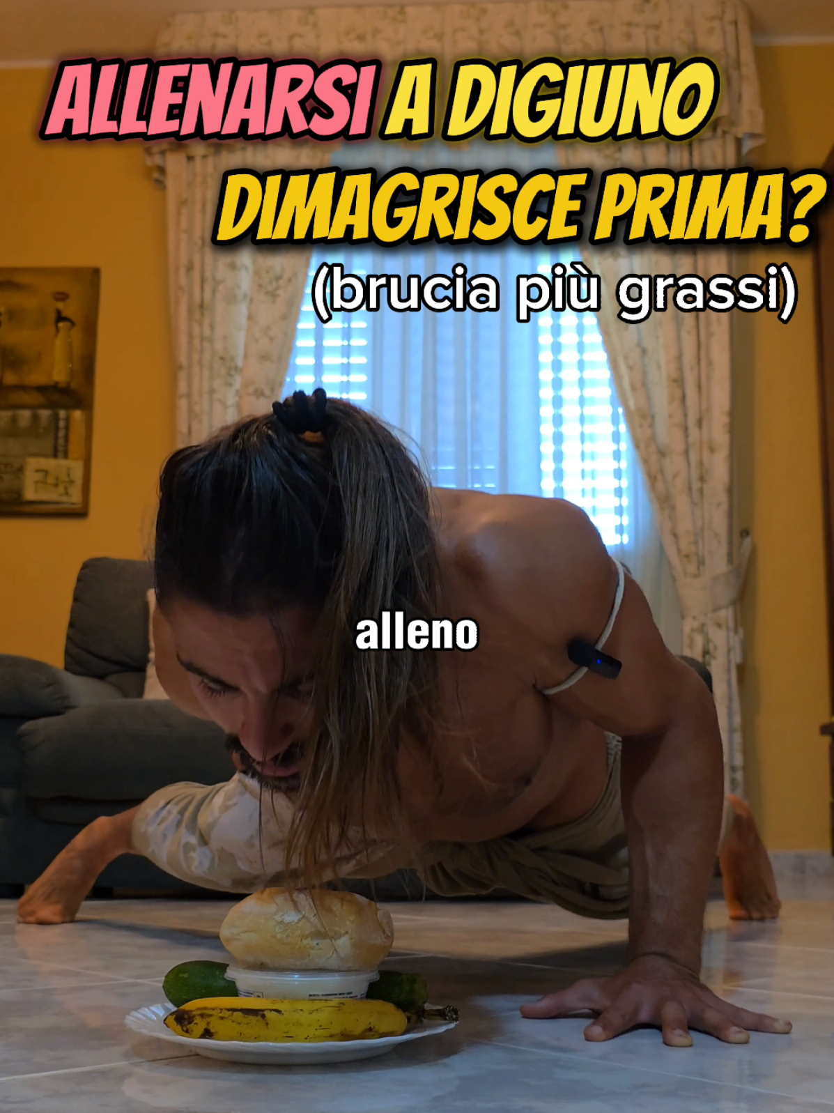 Allenarsi a stomaco vuoto per bruciare più grassi...funziona? #calisthenics #Fitness #workout #allenamento 