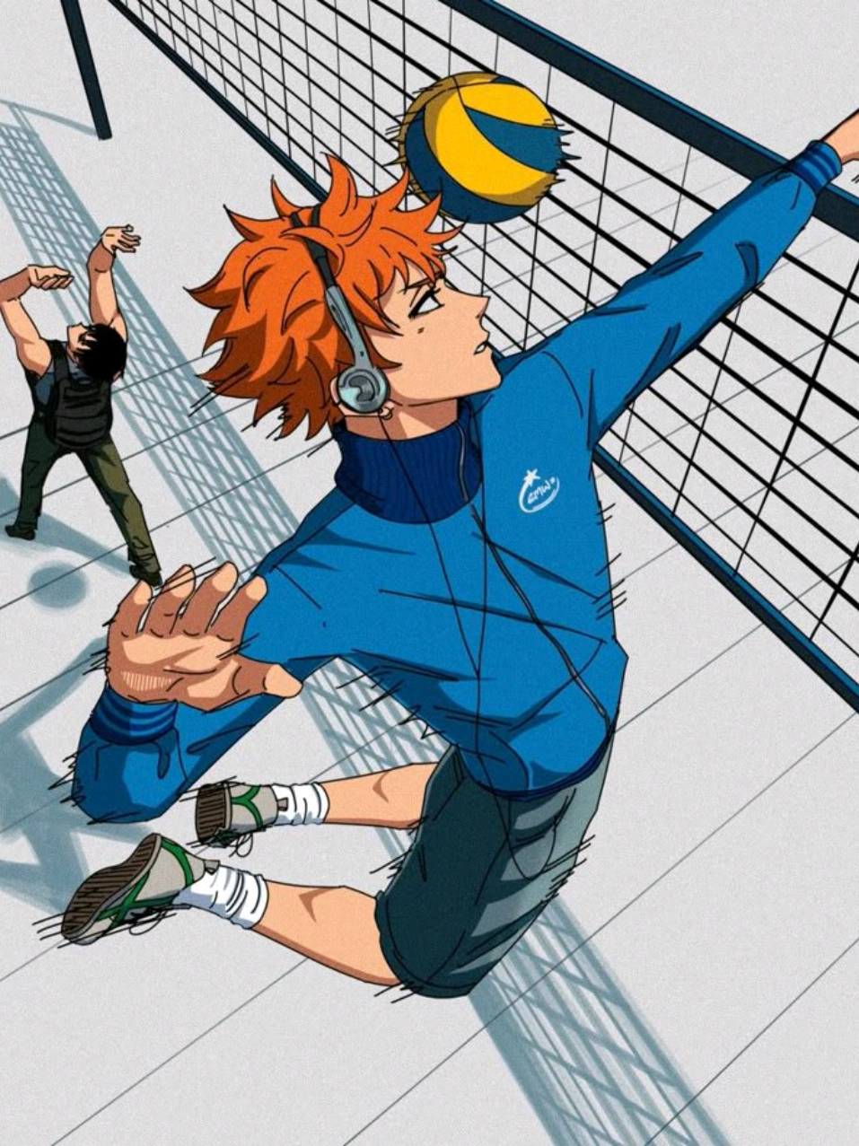 pelatih ukai: voli itu adalah olahraga yang melihat ke atas!🔥 #haikyuu #karasuno #animeedit #animevolleyball  #creatoranimeone 