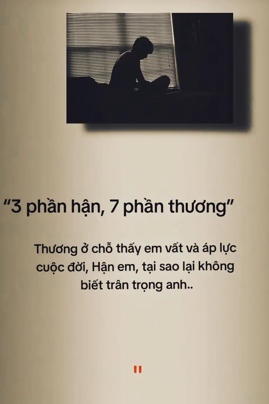 #tamtrang #tinhyeu #story #tamtrangnhat #nhacbuon 