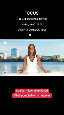În Spania flăcările au mistuit peste 400.000 de hectare și au transformat peisaje întregi în cenușă. Pompierii, inclusiv cei români, luptă contra incendiilor #primatv #focusprimatv