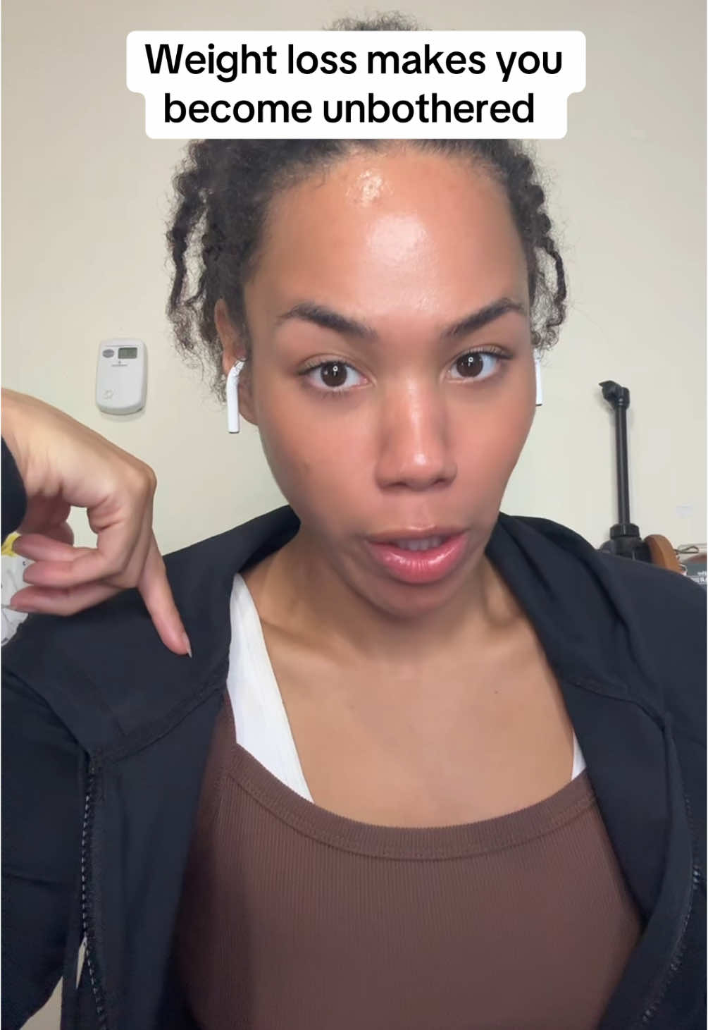 Become unbothered #weightloss #insecure #unbothered 