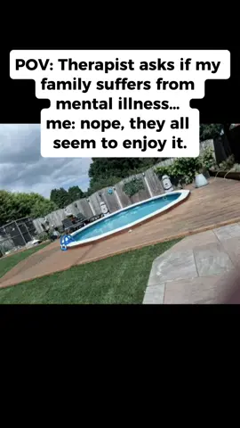 Everyone seems cool over here #MentalIllness #Therapy #Family #Meme #MemeCut 