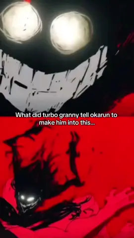 There’s no way that’s okarun bro 😭🙏 #anime #okarun #turbogranny #dandadan #scary