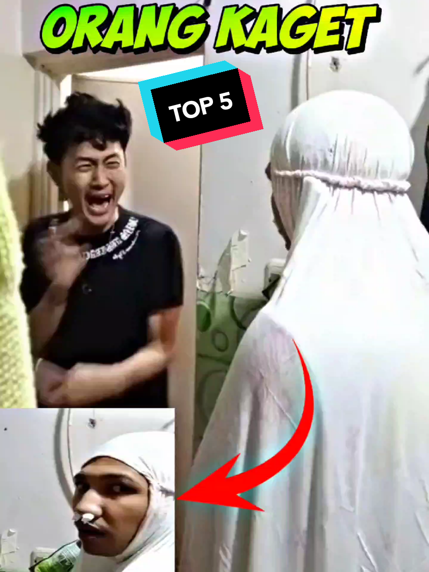 Top 5 Orang Kaget Paling Ngakak #top5 #lucu #ngakak #kaget #fyp 