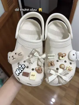 siu nhìu charm #xh #xuhuong #dép 