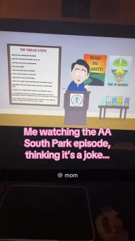 I THOUGHT IT WAS JOKING. (I grew up going to these meetings with my mom, but I was young and dumb. And now I realize what I never did) #southpark #fyp #southparkclips 