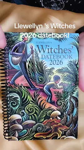 Llewellyns 2026 Witches Datebook! #BookTok #witches #witchesoftiktok #planner 