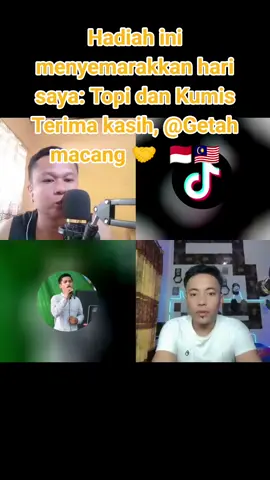 Getah macang 🤝  🇲🇨🇲🇾, terima kasih atas Hadiah luar biasa yang Anda kirim di LIVE saya! Momen ini akan saya hargai selamanya. @Getah macang 🤝  🇲🇨🇲🇾 #tiktoklive #livehighlights #livegift #hatandmustache #topidankumis 