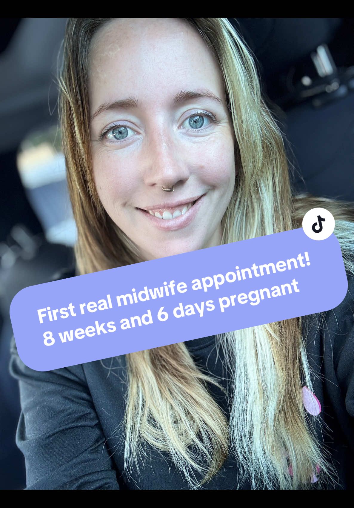 First real OB appointment today! #firstmidwifeappointment #8weekspregnant #9weekspregnant #threemonthspregnant 