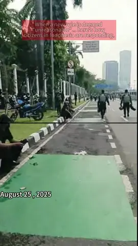 The protest in Pati, Indonesia is progressing, becoming a key regional story.  #pati #indonesia #breakingnews