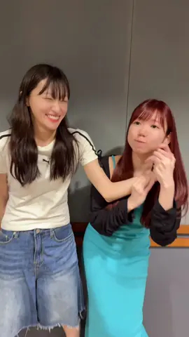さきさまのアピり方どんどん独特になっていく🤤🤤🤤9月の #NACK5 #ななはち795 はi☆Ris #山北早紀 #茜屋日海夏 の2人です💚💜 日曜24時30分〜お楽しみに！ #かまって